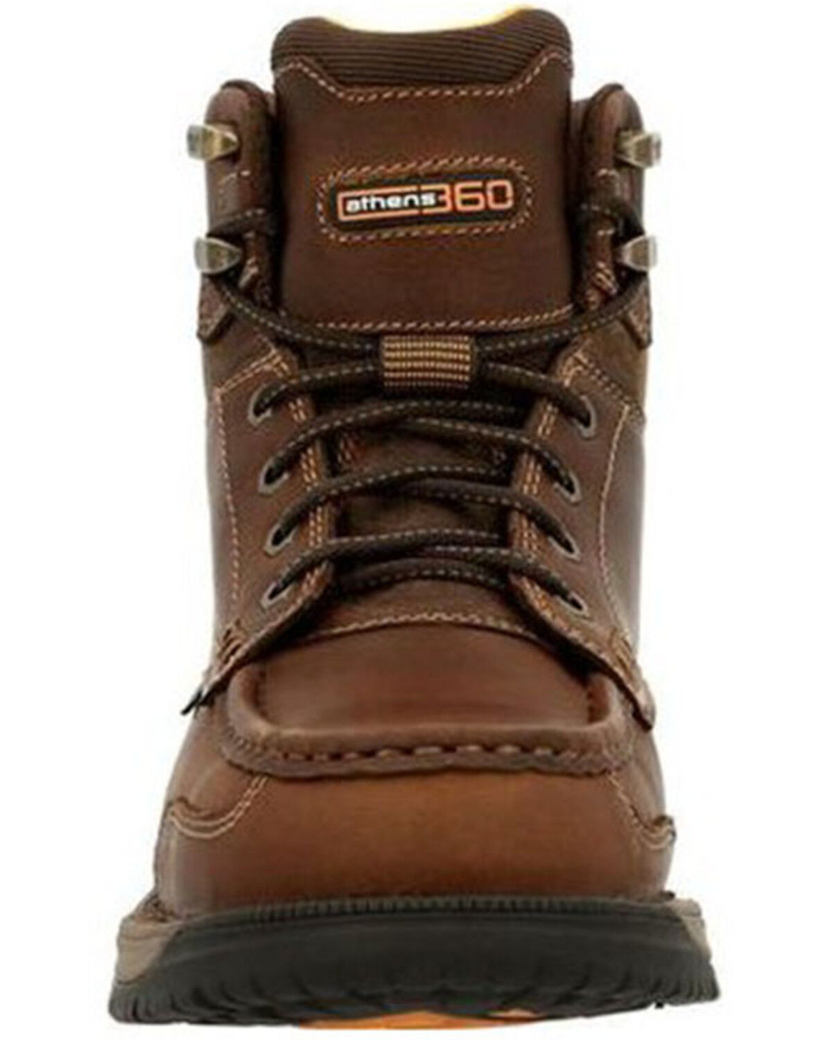Image #4 - Georgia Boot Men's Athens 360 Waterproof Work Boots - Steel Toe, Brown, hi-res