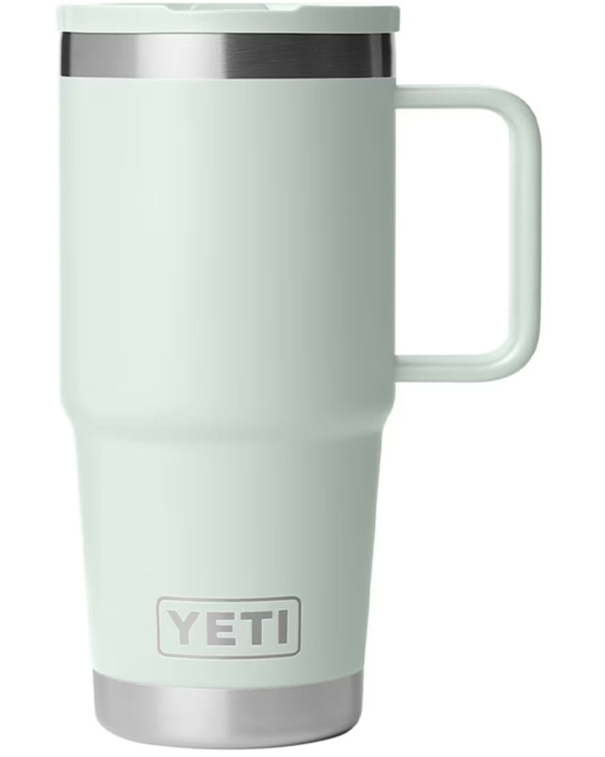 Image #1 - YETI Rambler&reg; Stronghold&trade; Lid 20oz Travel Mug, Light Blue, hi-res