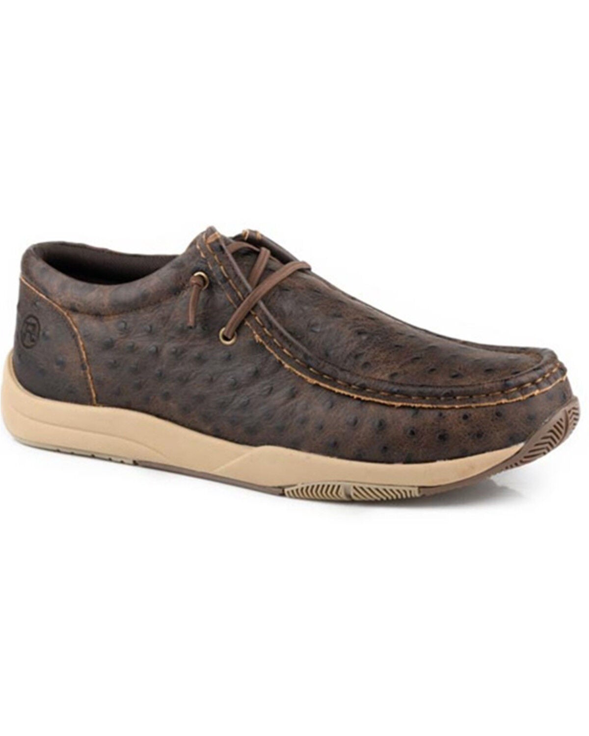 Image #1 - Roper Men's Clearcut Low Casual Shoes - Moc Toe, Brown, hi-res