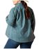 Image #2 - Ariat Women's Printed Team Softshell Jacket - Plus , Teal, hi-res