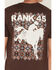 Image #4 - RANK 45® Boys' Gallop Short Sleeve Graphic T-Shirt, Brown, hi-res