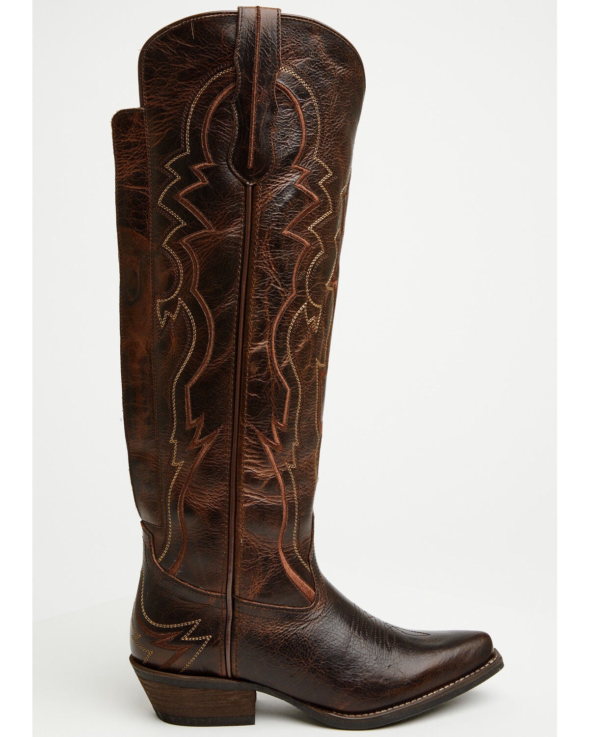 Image #2 - Shyanne Women's Leah Tall Western Boots - Snip Toe, Brown, hi-res