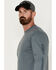 Image #3 - Cody James Men's FR Skull Logo Graphic Long Sleeve Work T-Shirt, Slate, hi-res