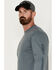 Image #3 - Cody James Men's FR Skull Logo Graphic Long Sleeve Work T-Shirt , Slate, hi-res