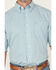 Image #3 - Wrangler Men's Classic Plaid Print Short Sleeve Button-Down Western Shirt, Blue, hi-res