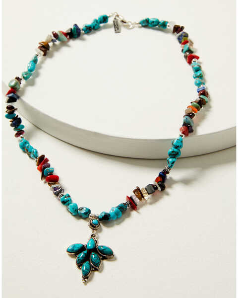 Image #1 - Paige Wallace Women's Multi Stone Turquoise Necklace , Multi, hi-res