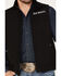 Jack Daniel's Men's Old No 7 Softshell Vest, Black, hi-res