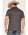 Image #4 - Ariat Men's Paisley Print Short Sleeve Button-Down Polo, , hi-res