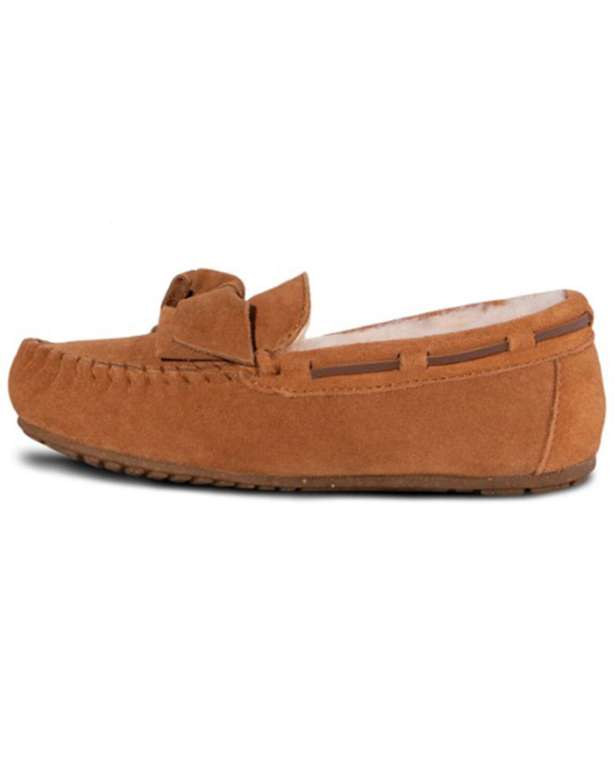 Image #2 - Cloud Nine Women's Scarlet Sheepskin Moccasins, Chestnut, hi-res