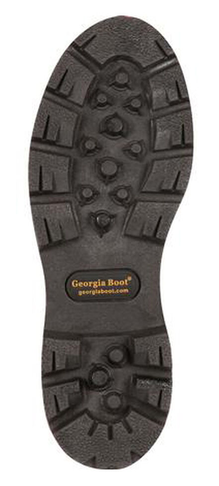 Georgia Homeland Waterproof Work Boots - Steel Toe, Brown, hi-res