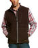 Image #1 - Ariat Men's Rebar Canvas Softshell Vest - Tall, Black, hi-res