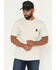Image #2 - Carhartt Men's Camo Print Logo Relaxed Fit Short Sleeve Pocket T-Shirt, Oatmeal, hi-res