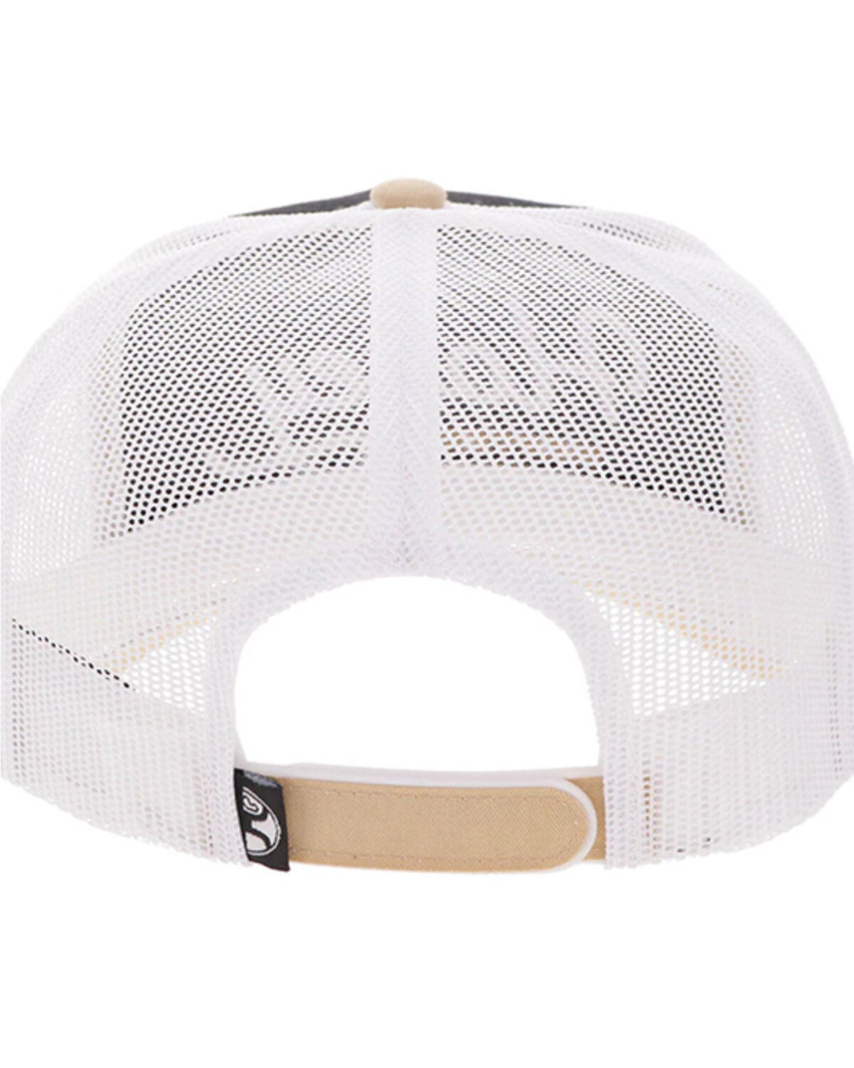 Image #2 - Hooey Kids' OG Trucker Cap, Black/white, hi-res