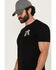 Image #3 - Moonshine Spirit Men's Cowboy Short Sleeve Graphic T-Shirt, Black, hi-res