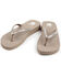 Image #4 - Yellow Box Women's Jello Rhinestone Sandals, Taupe, hi-res