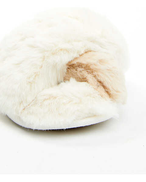 Image #4 - Idyllwind Women's Aspen Cream Faux Fur Slippers, Cream, hi-res