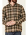 Image #3 - North River Men's Performance Plaid Long Sleeve Button-Down Western Shirt, Forest Green, hi-res