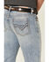 Image #4 - Cody James Core Men's Sawbuck Light Wash Stretch Stackable Straight Jeans, Blue, hi-res