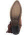 Image #5 - Circle G Women's Studded Suede Fringe Ankle Boots - Round Toe , Brown, hi-res