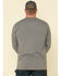 Image #5 - Carhartt Men's Granite FR Midweight Signature Logo Long Sleeve Work Shirt - Tall, Grey, hi-res