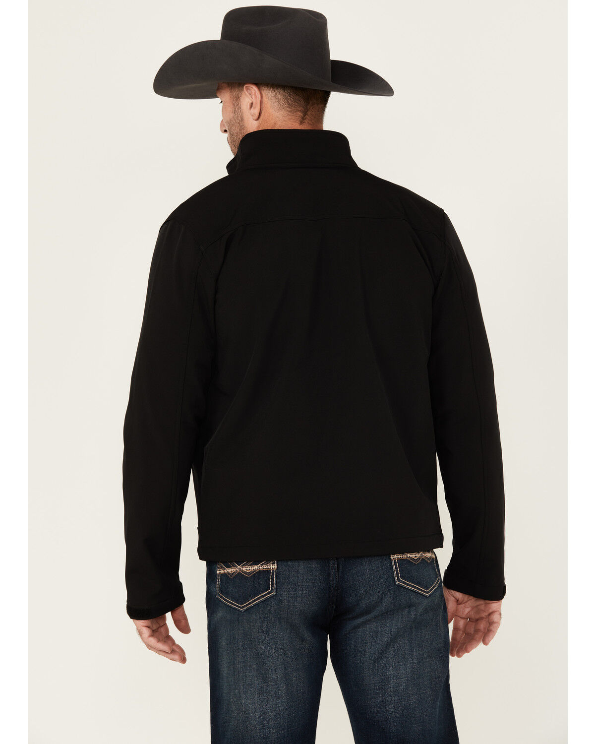 Image #4 - Cody James Men's Sharpshooter Concealed Carry Softshell Jacket - Big, Black, hi-res
