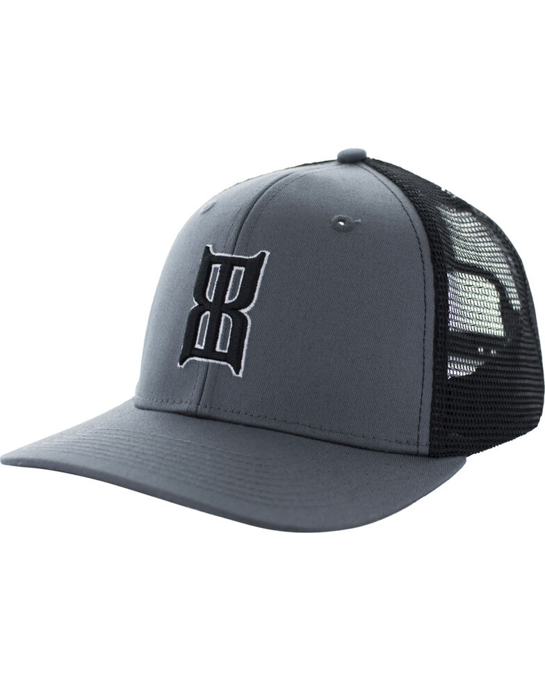 Bex Men's Charcoal Badlands Baseball Cap , Charcoal, hi-res