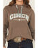 Image #3 - Cinch Women's Logo Embroidered Hoodie, Brown, hi-res