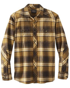 Pendleton Men's Brown Trail Large Plaid Long Sleeve Button-Down Western Shirt , Brown, hi-res