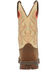 Durango Women's Lady Rebel Western Performance Boots - Square Toe, Tan, hi-res