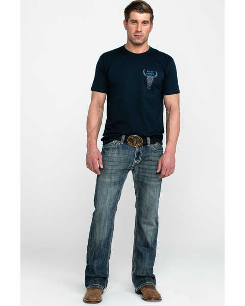 Rock & Roll Denim Men's Pistol Med Bootcut Jeans | Sheplers