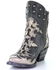 Image #6 - Corral Women's Metallic Overlay Fashion Booties - Round Toe, Multi, hi-res