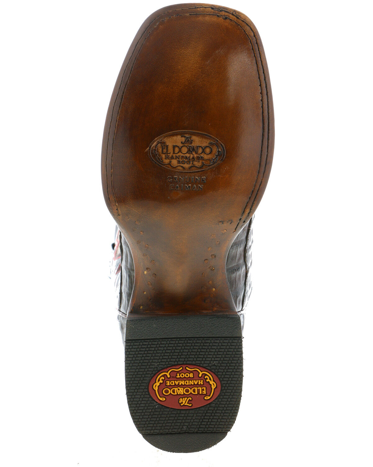 El Dorado Men's Caiman Tail Western 