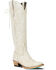 Image #1 - Lane Women's Monica Tall Western Boots - Medium Toe , Ivory, hi-res