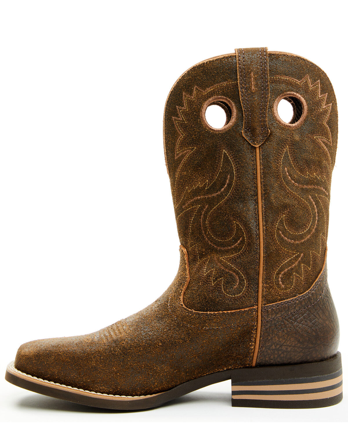 Image #3 - Cody James Cush Core® Men's Honcho Performance Western Boots - Broad Square Toe, Brown, hi-res