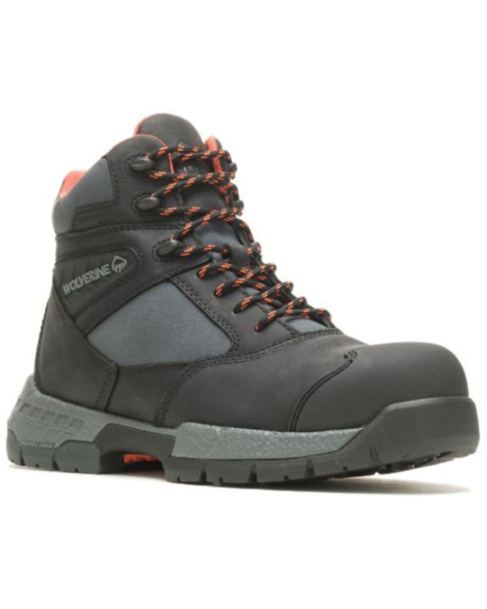 Men's wolverine safety boots online