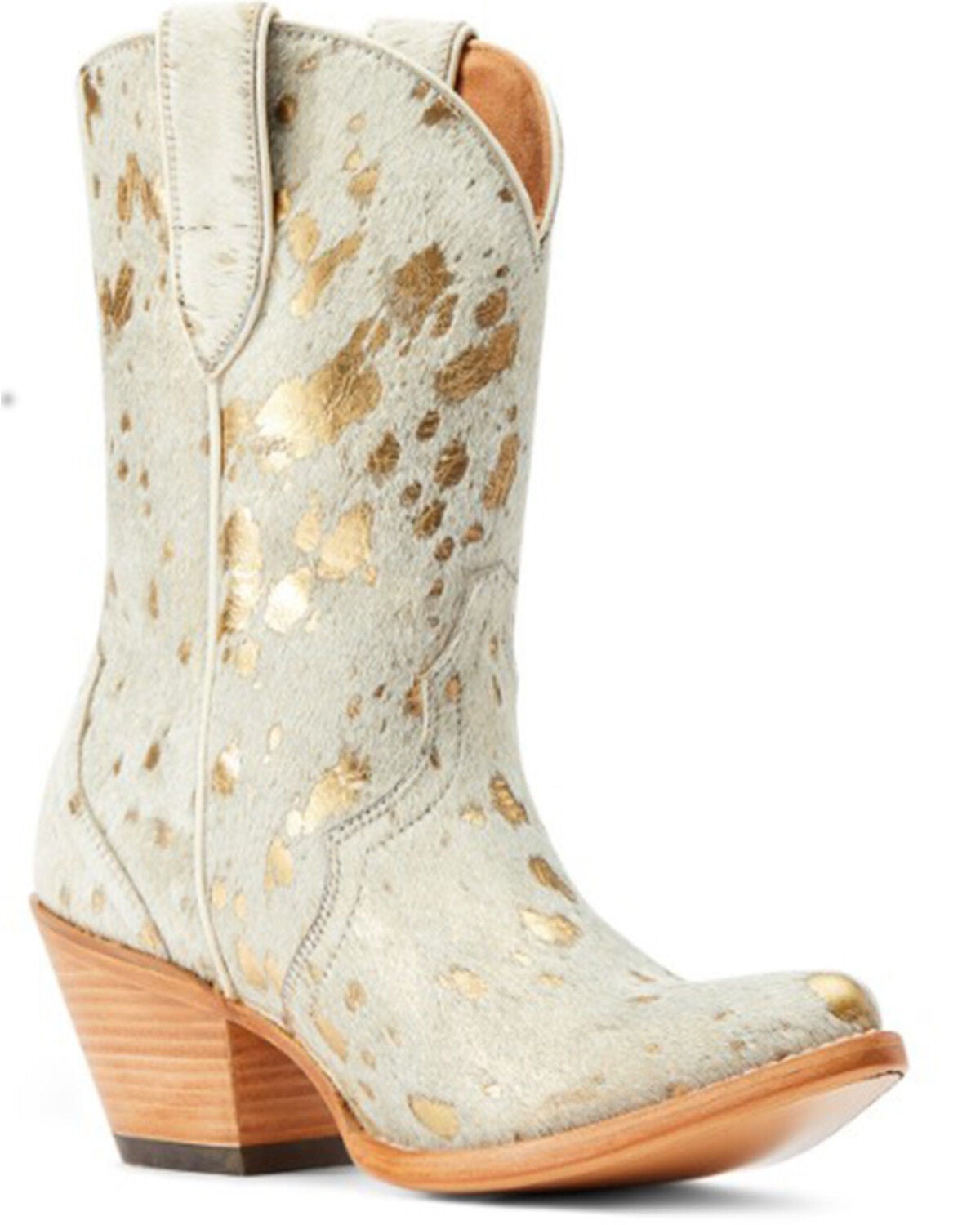 Ariat Women's Bandida Western Boots - Round Toe, White, hi-res