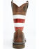 Image #5 - Laredo Men's Hancock Western Boots - Broad Square Toe, Brown, hi-res