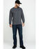 Image #6 - Ariat Men's FR Air Henley Long Sleeve Work Shirt - Tall , Charcoal, hi-res