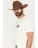 Image #3 - Wrangler Men's Cowboy Desert Short Sleeve Graphic T-Shirt, White, hi-res
