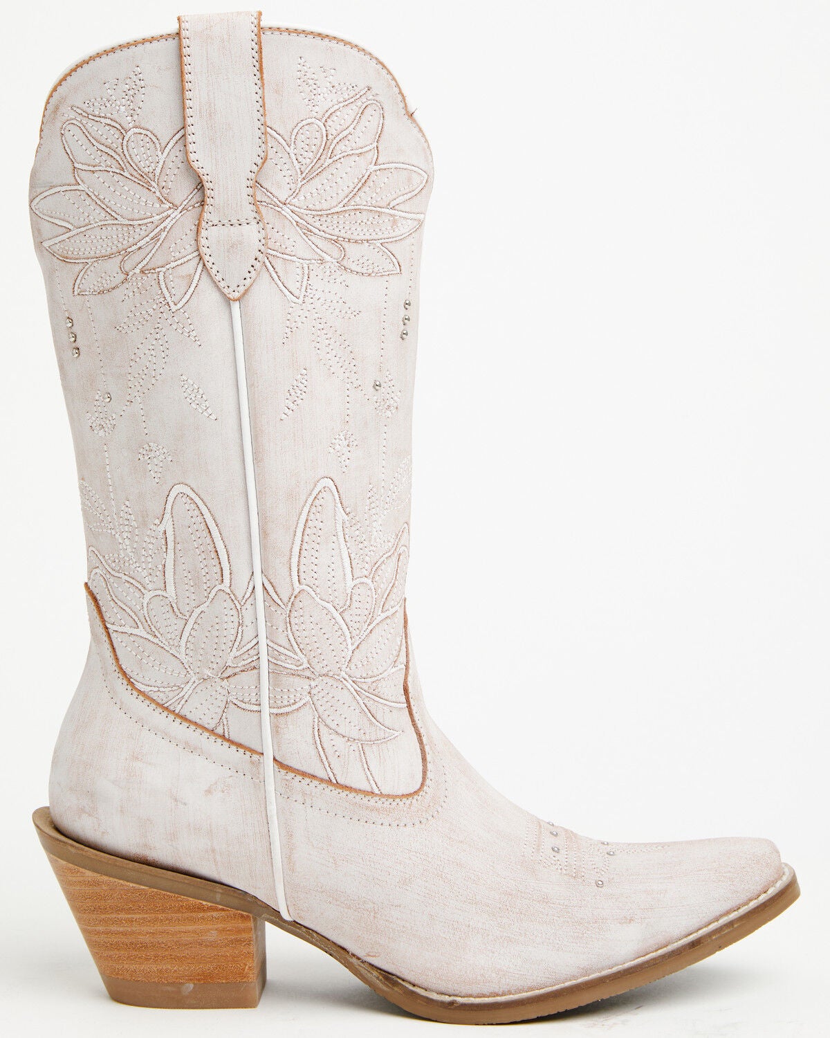 Image #2 - Shyanne Women's Toba Western Boots - Snip Toe, White, hi-res