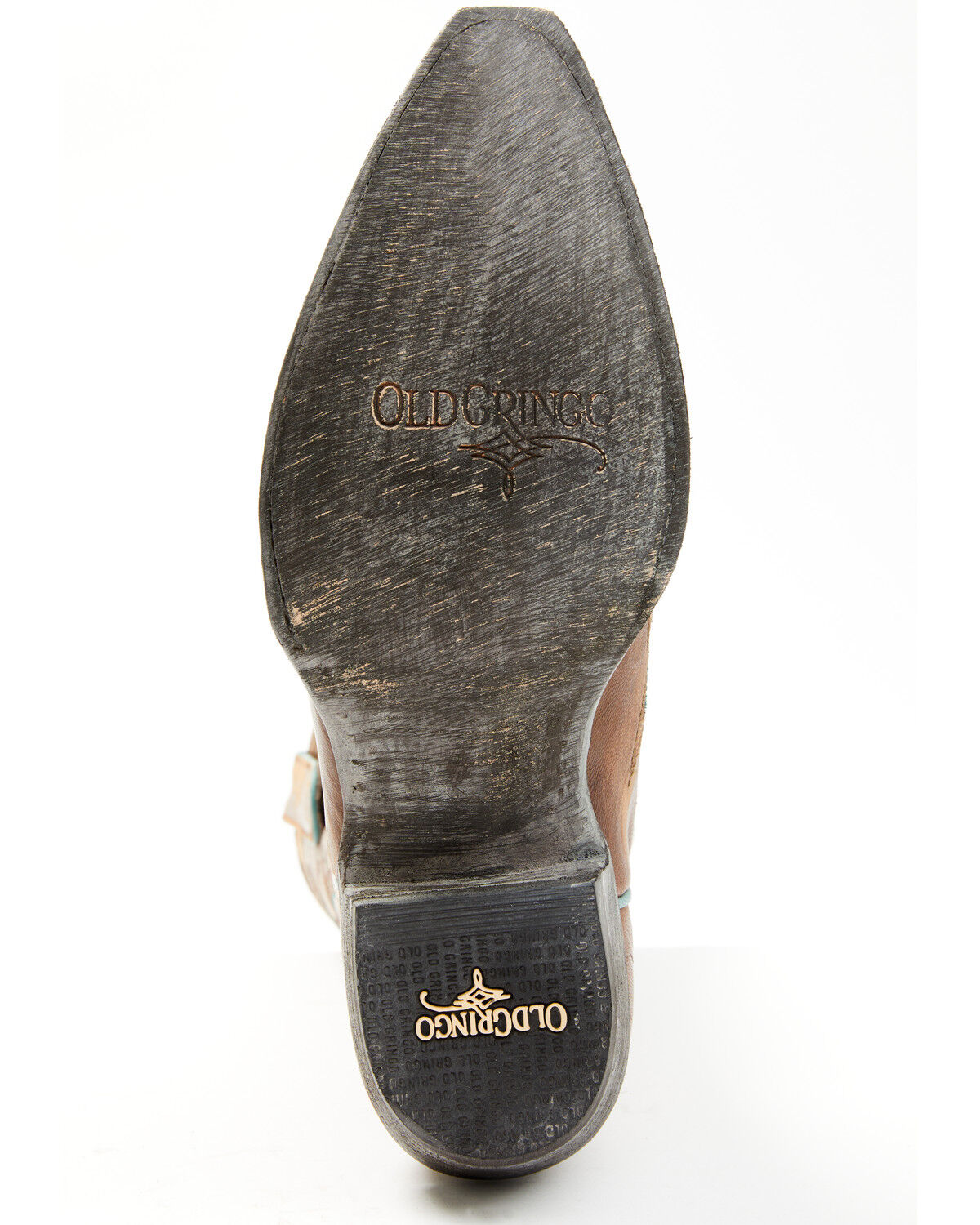 Image #7 - Old Gringo Women's Diego Heavy Western Boots - Snip Toe, Gold, hi-res