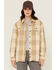 Image #1 - Carhartt Women's Rugged Flex® Loose Fit Heavyweight Duck Shacket, Oatmeal, hi-res