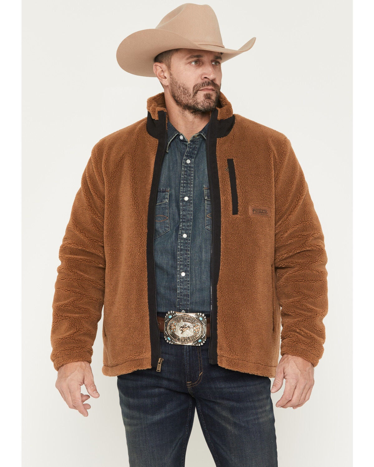 Pendleton Men's Brownsville Multicolored Print Coat | Sheplers