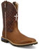 Image #1 - Twisted X Men's 11" Tech X™ Performance Western Boots - Broad Square Toe, Brown, hi-res
