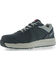 Reebok Men's Leather Athletic Oxfords - Steel Toe, Navy, hi-res
