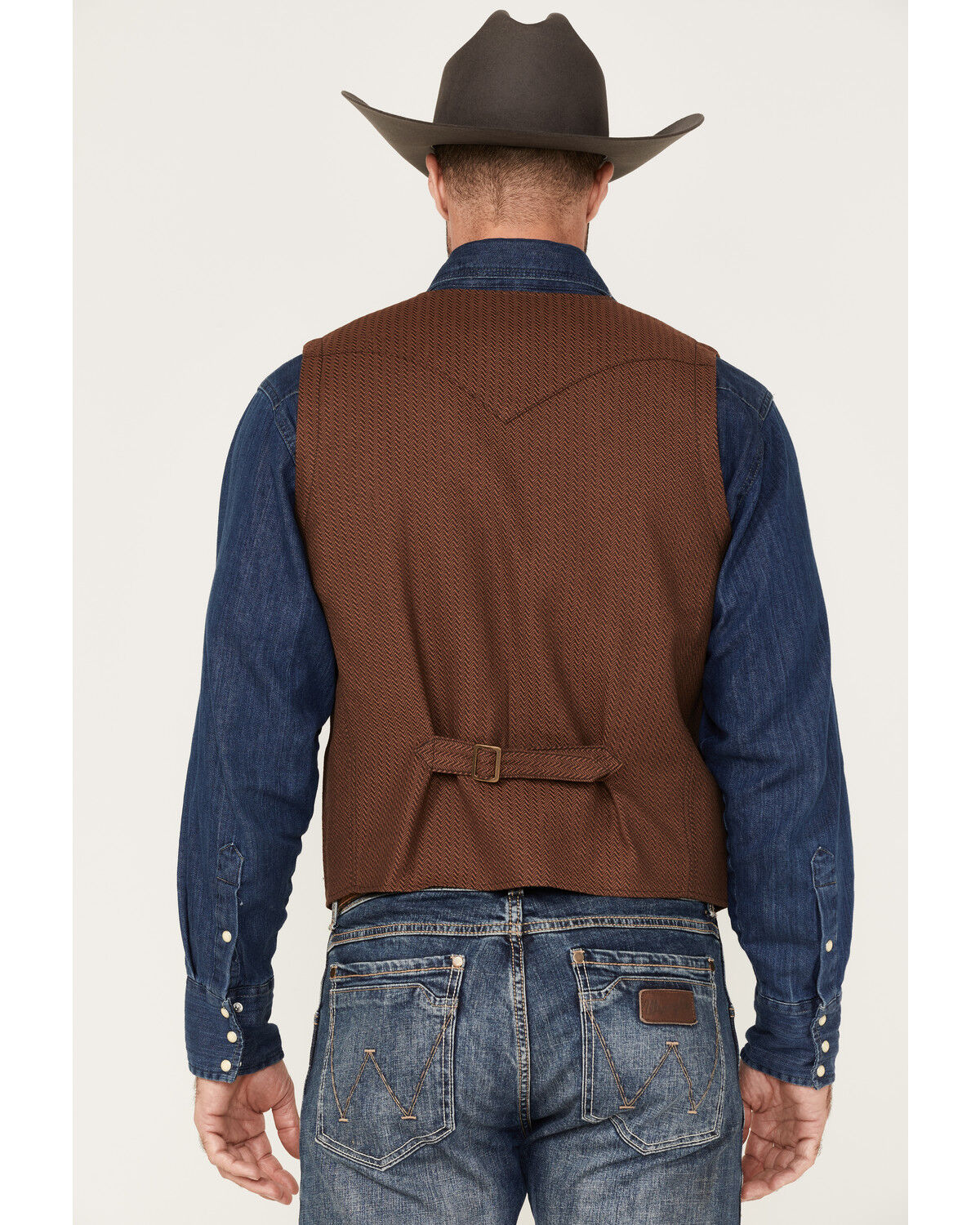 Image #4 - Cody James Men's Sunday Best Vest, Brown, hi-res