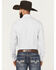 Image #4 - Stetson Men's Plaid Print Long Sleeve Snap Western Shirt, Blue, hi-res
