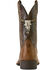 Image #3 - Ariat Men's Sport Steer Skull Performance Western Boots - Broad Square Toe, Tan, hi-res