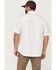 Resistol Men's Solid Short Sleeve Button Down Western Shirt , White, hi-res