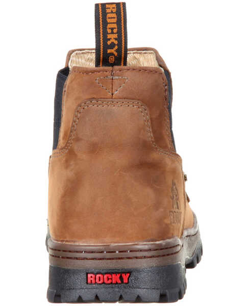 Image #4 - Rocky Men's Outback Waterproof Hiker Boots - Moc Toe, Brown, hi-res